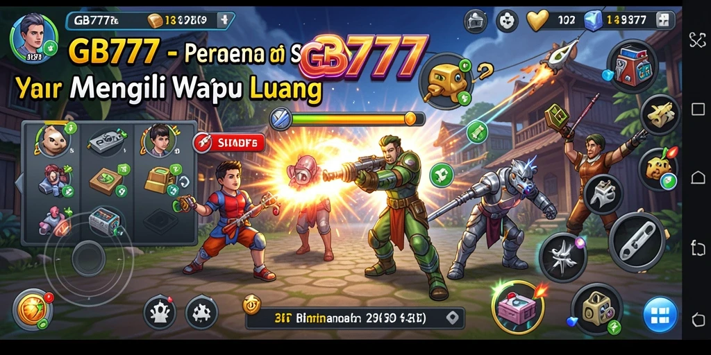 Screenshot utama GB777 menampilkan pengalaman gameplay Casual yang menyenangkan.