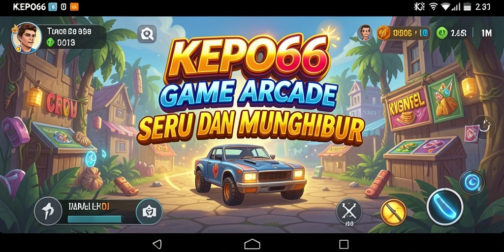 Tampilan gameplay dinamis dan penuh aksi dari KEPO66