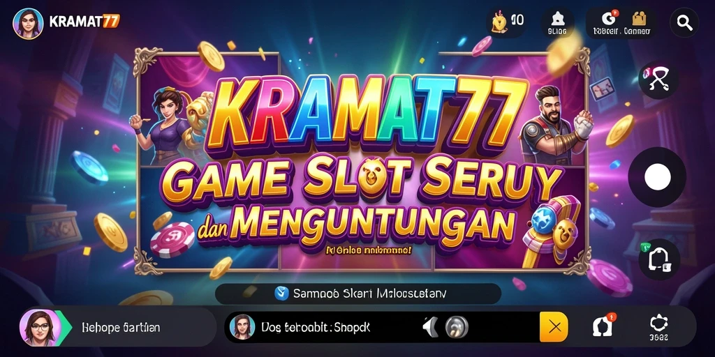 Tampilan gameplay menarik dari KRAMAT77 dengan grafik Slot yang memukau.