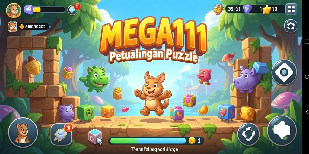 Tampilan gameplay MEGA111 yang memikat dan menantang.