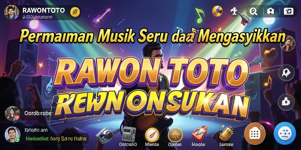 Gameplay seru RAWONTOTO dengan irama musik yang mengasyikkan.