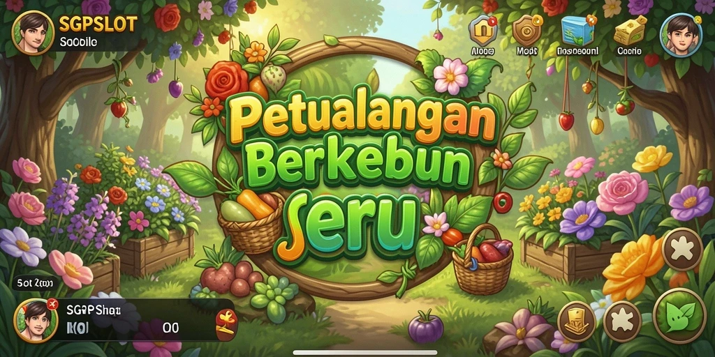 Tampilan gameplay seru dalam dunia pertanian di SGPSLOT.