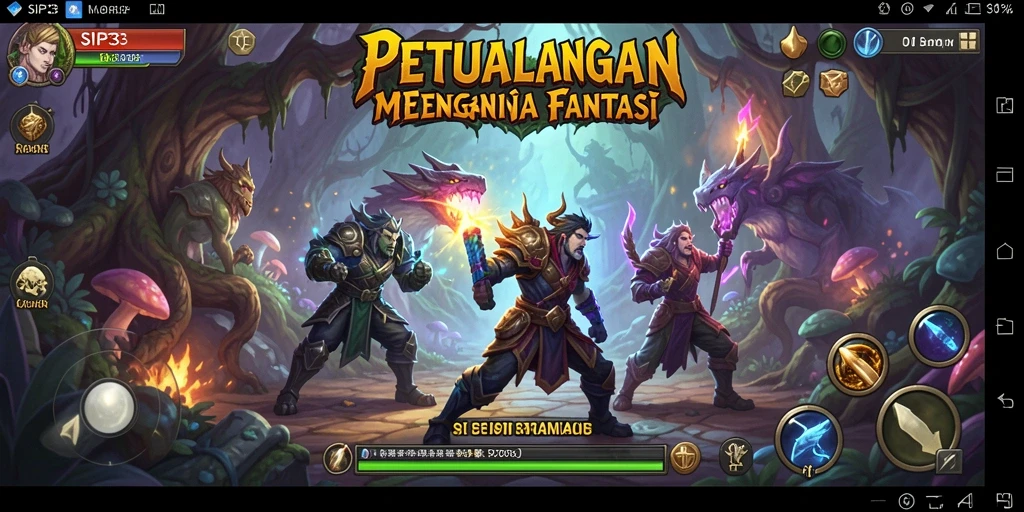 Tangkapan layar SIP33 menunjukkan aksi seru dalam petualangan yang mendebarkan.