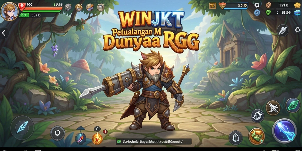 Screenshot dari gameplay RPG WINJKT yang menarik dan penuh aksi.